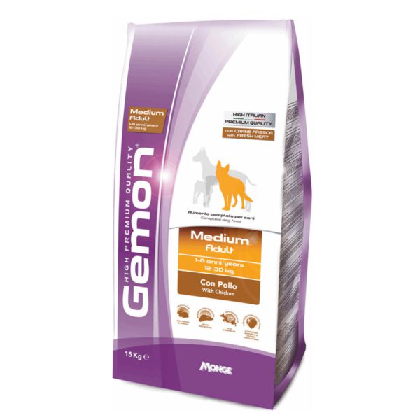 Gemon Medium Adult Chicken & Rice Με Κοτόπουλο Και Ρύζι 3kg