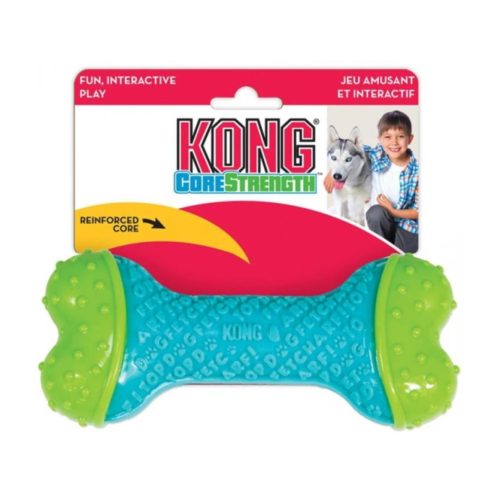 Kong Corestrength Bone Παιχνίδι Σκύλου Κόκκαλο Λαστιχένιο Small / Medium