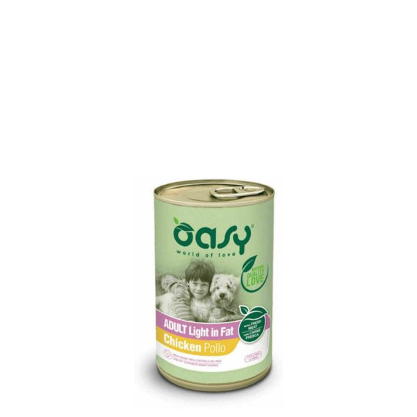 Oasy Light in Fat Chicken κονσέρβα 400gr