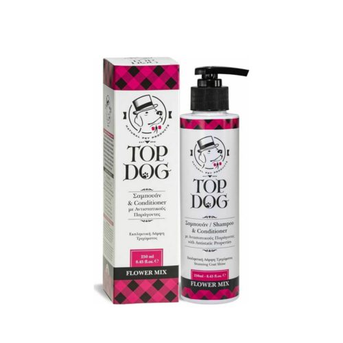 Top Dog Conditioner Σαμπουάν Σκύλου Flower Mix 250ml