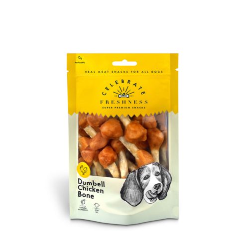 Celebrate Freshness Λιχουδιές Σκύλου Dumbell Chicken Bone 100gr