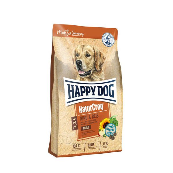 Happy Dog NaturCroq Adult Beef Ενήλικους Σκύλους Με Βοδινό 4kg