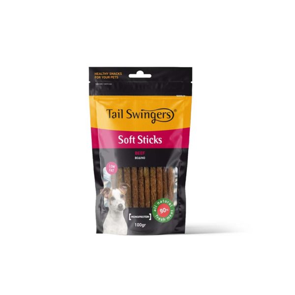 Pet Interest Tail Swingers Λιχουδιές Σκύλου με Μοσχάρι 100gr