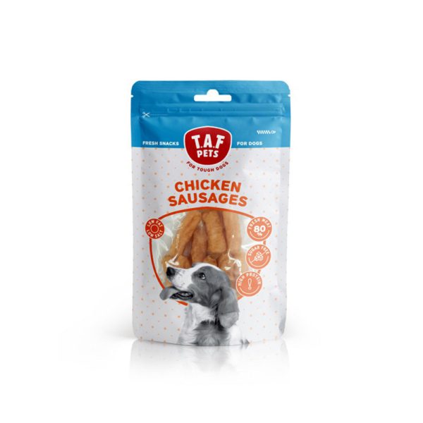 T.A.F Pets Chicken Sausages με γεύση Κοτόπουλο 75gr