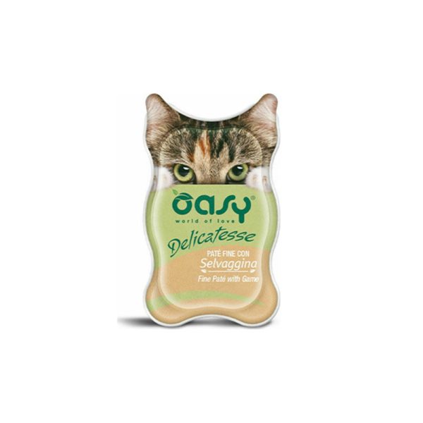 Oasy Delicatesse Pate Adult Κυνήγι 85gr