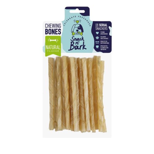 Snack n' Bark Twisted Stick Φυσικό 12.5cm 5-7gr 20τμχ