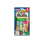 Λιχουδιά Churu Cat Rolls Chicken Tuna 4x10gr