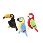 Λούτρινο Παιχνίδι Σκύλου Pet Interest Cuddly Toy Tropical Bird 25cm