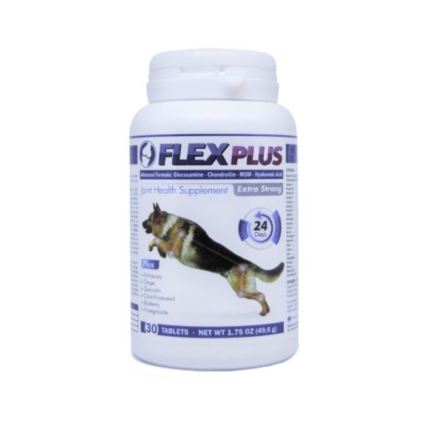 Flexplus Συμπλήρωμα Διατροφής Σκύλου Χονδροπροστατευτικό 30 tabs