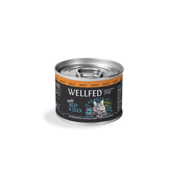 Wellfed Adult Beef & Duck With Salmon Oil 200g