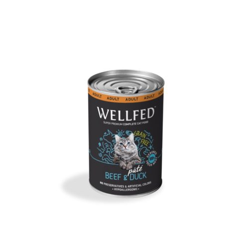 Wellfed Adult Beef & Duck With Salmon Oil 400g