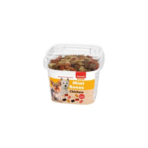 Λιχουδιές Εκπαίδευσης Sanal Mini Bones Chicken 100gr