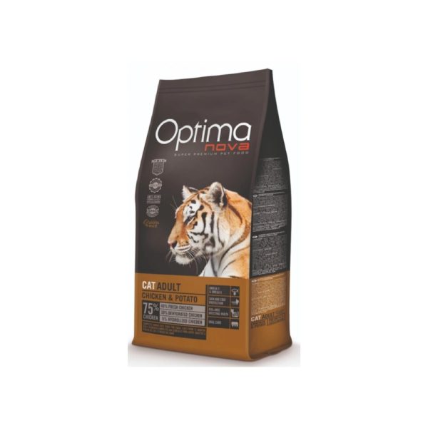 Optimanova Cat Grain Free Adult Chicken & Potato 2kg