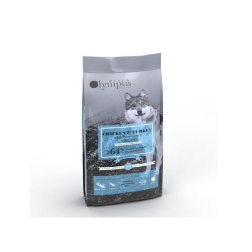 Ξηρά Τροφή Black Olympus Adult Mini Chicken & Turkey 2kg