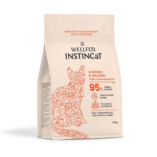 Wellfed Instincat S.O.B. All Life Stages Chicken & Salmon 300gr