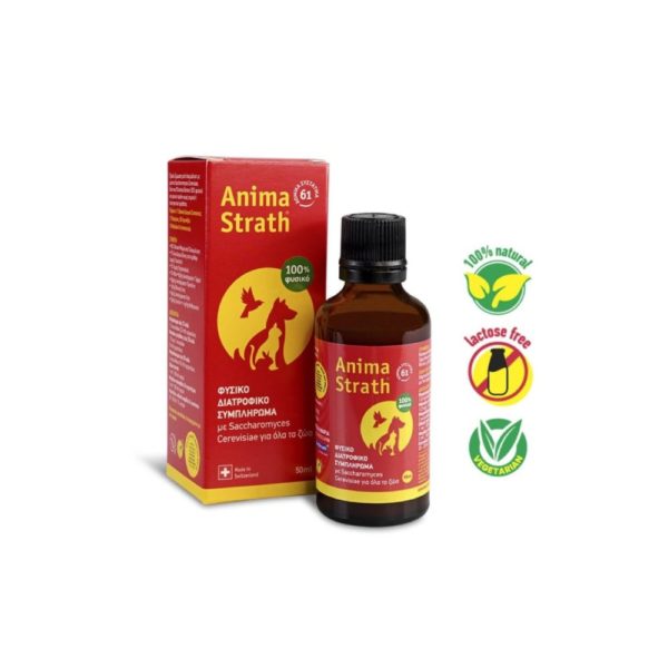 Anima Strath Φυτικό Διατροφικό Συμπλήρωμα για όλα τα Ζώα 100ml