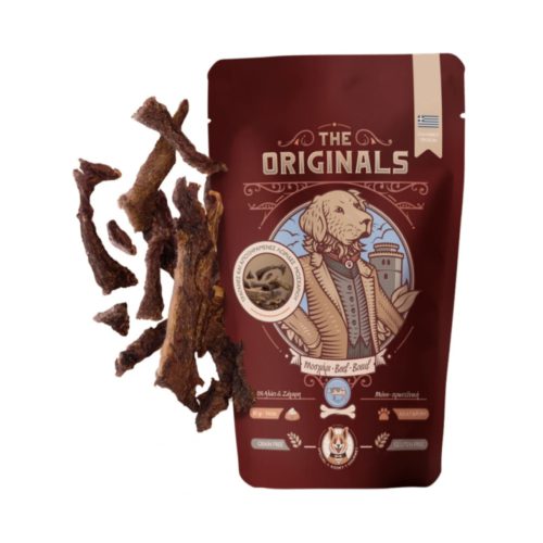 Λιχουδιές Σκύλου The Originals Αποξηραμένες Λωρίδες Μοσχάρι (80gr)