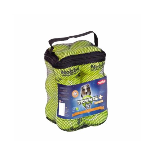 Παιχνίδι Nobby Μπάλες Τένις 12τμχ S 5,5cm