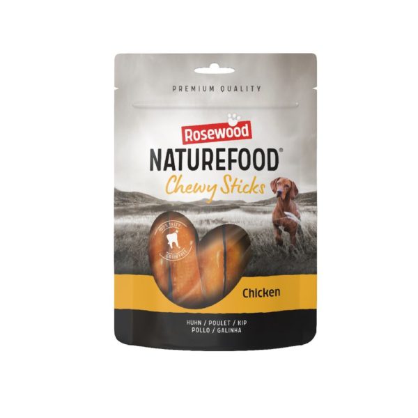 Rosewood Λιχουδιές Σκύλου Naturefood Sticks με Κοτόπουλο 100gr