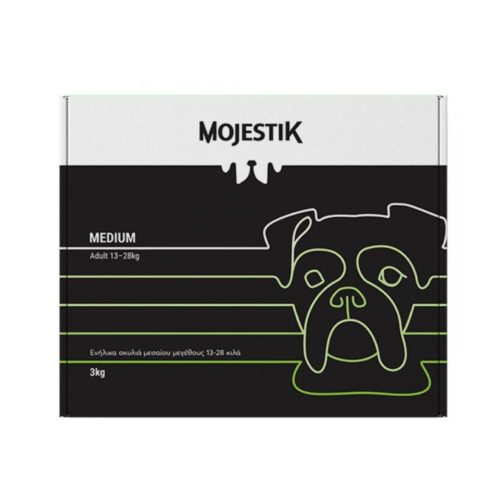 Ξηρά Τροφή Σκύλου Mojestik Premium Adult Medium 3kg με κοτόπουλο και ψάρι.