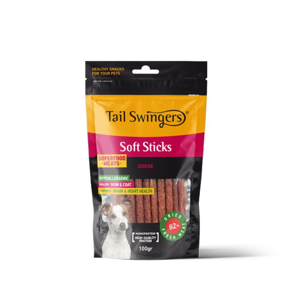 Λιχουδιές Σκύλου Tailswingers Goose Soft Sticks 100gr