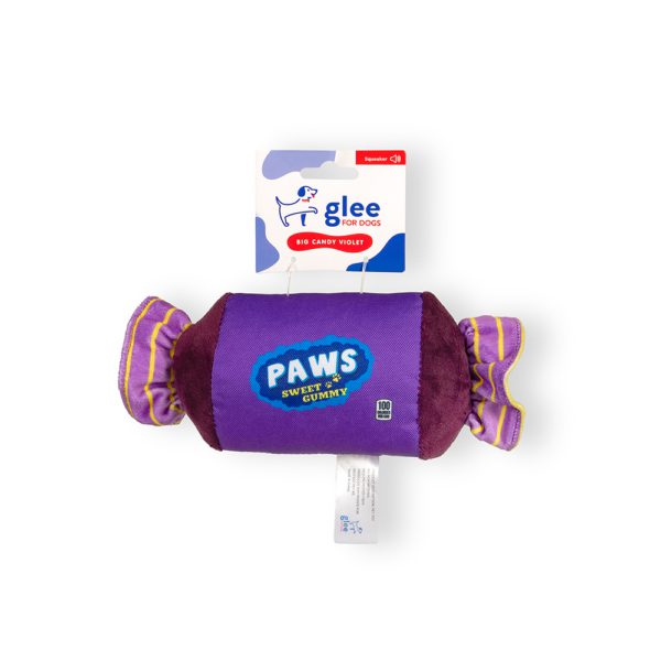 Παιχνίδι Σκύλου Glee Candy Squeaky Μωβ