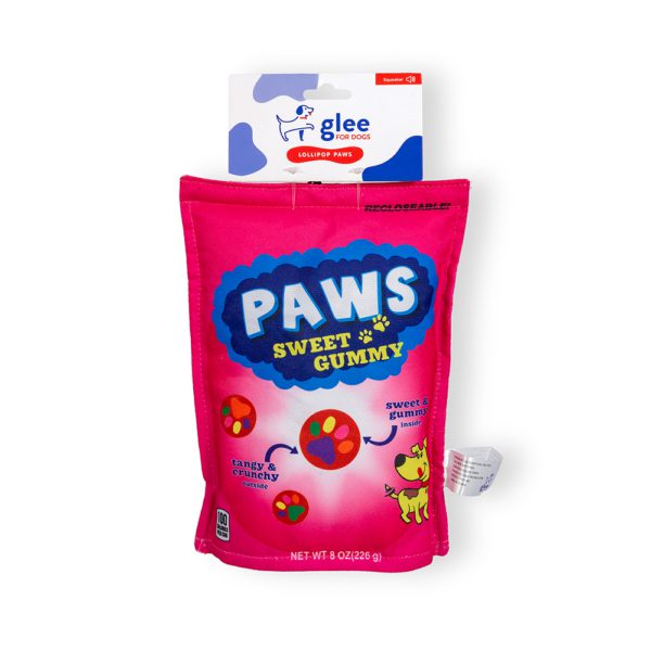 Παιχνίδι Σκύλου Glee Gummy Paws Squeaky