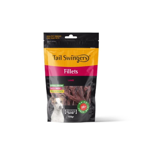 Λιχουδιές Pet Interest Tailswingers Pure Lamb Soft Fillets 100gr
