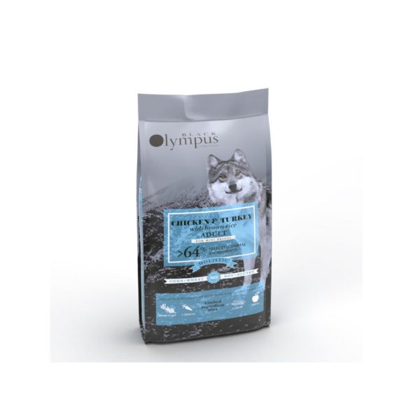 Ξηρά Τροφή Black Olympus Adult Mini Chicken & Turkey 2kg