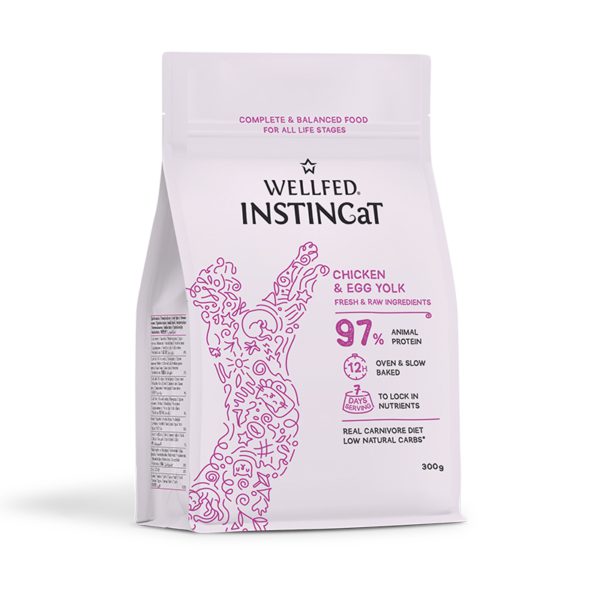 Wellfed Instincat S.O.B. All Life Stages Chicken & Egg Yolk 300gr