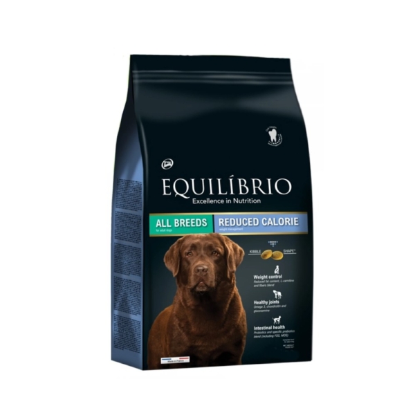 Equilibrio Ξηρά Τροφή Σκύλου Adult Reduced Calorie 2kg