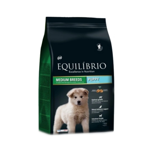 Equilibrio Ξηρά Τροφή Σκύλου Puppy Medium Breeds 2kg