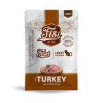Fisi Fillet Adult Cat Γαλοπούλα σε ζελέ 85gr