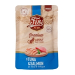 Fisi Pure Meat Cat Adult Mousse Τόνος & Σολομό 80gr