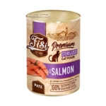 Fisi Κονσέρβα Γάτας Adult Sterilised Σολομός Pate 400gr