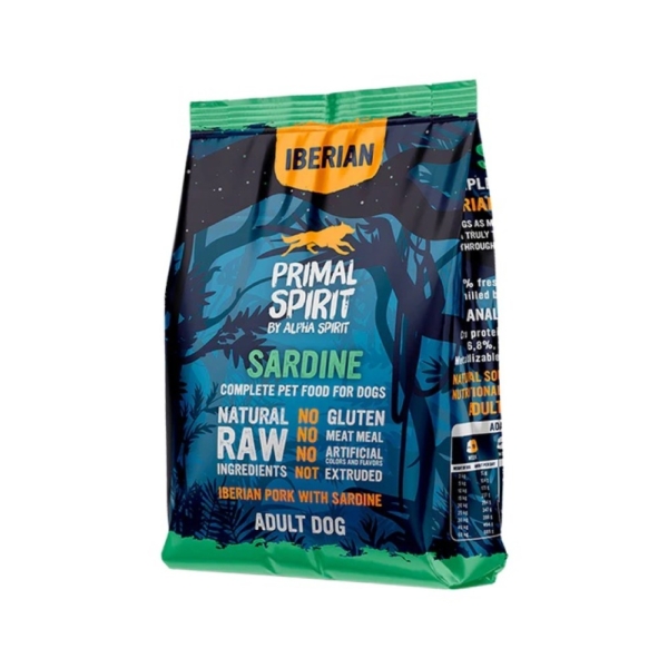 Primal Spirit Ξηρά Τροφή Σκύλου Iberian Pork with Sardine 1kg