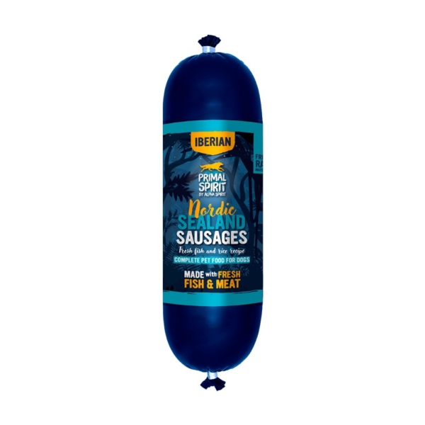 Primal Spirit Σαλαμάκι για Σκύλους Iberian Nordic Sealand 1kg