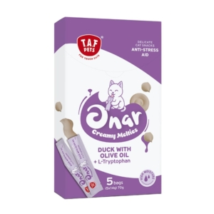 Λιχουδιά Γάτας Taf Pets Onar Creamy Anti-Stress Aid (5x14gr) 70gr