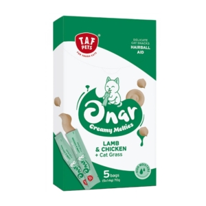 Λιχουδιά Γάτας Taf Pets Onar Creamy Hairball Aid (5x14gr) 70gr