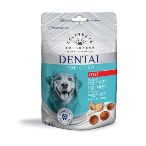 Λιχουδιές Celebrate Freshness Dental Pop Corn Beef 100gr
