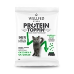 Συμπλήρωμα Διατροφής Wellfed F.D. Protein Toppin' Chicken & Catgrass 6gr