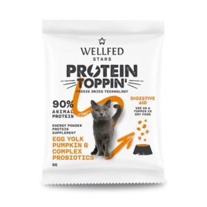 Συμπλήρωμα Διατροφής Wellfed F.D. Protein Toppin' Egg Yolk & Pumpkin 6gr