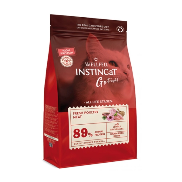 Wellfed Instincat Go Fresh All Life Stages High Protein Poultry