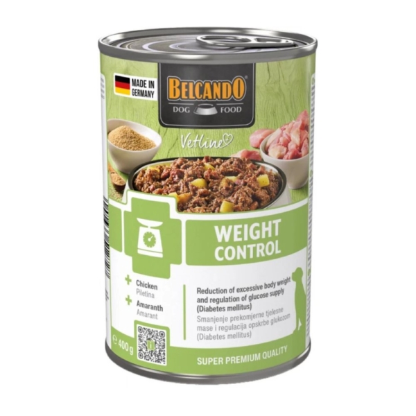 Κλινική Κονσέρβα Σκύλου Belcando Vetline Weight Control 400gr